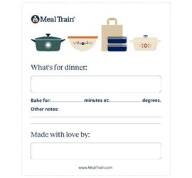 How to Write Heartfelt Meal Train Thank Yous - Meal Train